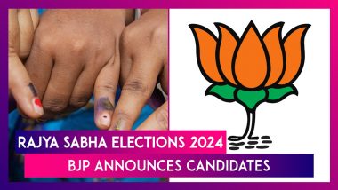Rajya Sabha Elections 2024: BJP Releases List Of Candidates For Upcoming Rajya Sabha Biennial Elections; Check Full List