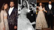 Rakul Preet Singh-Jackky Bhagnani Radiate Elegance in Floral Lehenga and Royal Blue Jacket; Actress Drops Magical Pics From Wedding Reception