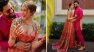 Rakul Preet Singh Looks Stunning in Arpita Mehta Ensemble for Mehndi Ceremony; Actress Shares Fun-Filled Moments With Jackky Bhagnani From Pre-Wedding Function (View Pics)