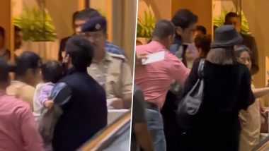 Ranbir Kapoor Cradles Baby Raha As He and Alia Bhatt Arrive at Mumbai Airport (Watch Video)