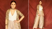 Rasika Dugal Is Charming in an Elegant Indo-Western Outfit (View Pics)