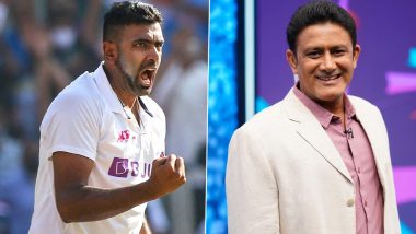 'Wonderful to See Another Indian...' Anil Kumble Congratulates Ravi Ashwin As He Becomes Second Indian Bowler After Him to Take 500 Wickets in Test Cricket