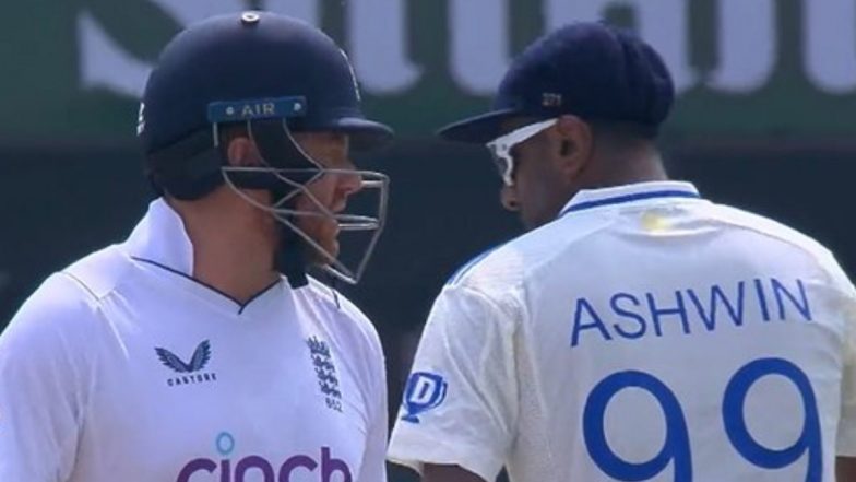 Ravi Ashwin Engages in Heated Exchange With Jonny Bairstow After Latter’s Dismissal During IND vs ENG 2nd Test 2024, Video Goes Viral