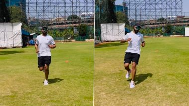 Ravindra Jadeja Begins Light Training at NCA As He Starts Recovery From Hamstring Injury Sustained During IND vs ENG 1st Test 2024 (Watch Video)