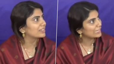 Ravindra Jadeja’s Wife Rivaba Loses Cool After Being Asked About Allegations Made by Father-in-Law Anirudhsinh Jadeja, Video Goes Viral