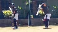 'Back in the Game' Riyan Parag Starts Preparation Ahead of IPL 2024, Sweats It Out in the Nets (Watch Video)