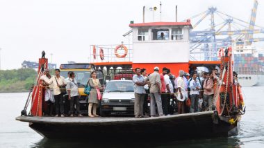 RoRo Services From Bhayandar to Vasai: Second RoRo Service in Mumbai Metropolitan Region To Start From February 20; Know Timings, Charges and Other Details