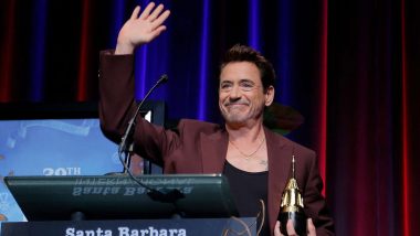 Robert Downey Jr Expresses Gratitude to Wife Susan, Rob Lowe, and Cillian Murphy as He Accepts 2024 Santa Barbara Film Festival Honour