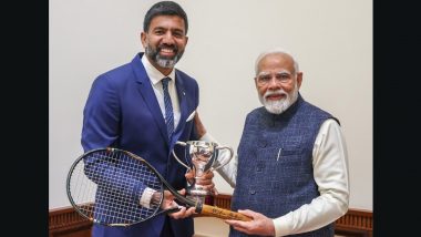 ‘Your Accomplishment Makes India Proud…’ PM Narendra Modi Meets Australian Open 2024 Doubles Champion Rohan Bopanna