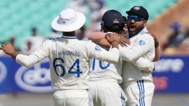 Rohit Sharma Reacts After After India Register Massive 434-Run Victory Against England in 3rd Test 2024 at Rajkot (See Post)