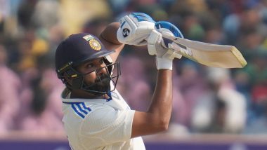 Rohit Sharma Surpasses MS Dhoni, Becomes Second Indian Batsman With Most Sixes in Tests; Achieves Feat During IND vs ENG 3rd Test 2024