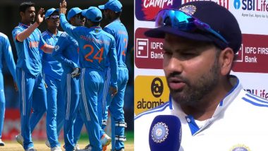 ‘Go Well, Boys!’ Rohit Sharma Wishes India U19 Team Good Luck for ICC U19 World Cup 2024 Final Against Australia