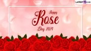 Rose Day 2024 Wishes for Boyfriend: WhatsApp Messages, Greetings, Quotes, Images and Wallpapers To Send to Your Bae Ahead of Valentine's Day