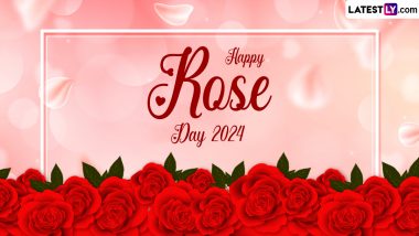 Rose Day 2024 Wishes for Boyfriend: WhatsApp Messages, Greetings, Quotes, Images and Wallpapers To Send to Your Bae Ahead of Valentine's Day