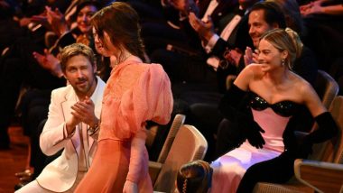 Cute! Ryan Gosling Winks at Emma Stone After She Receives Best Actress Award for Poor Things at BAFTA 2024 (View Viral Pics)