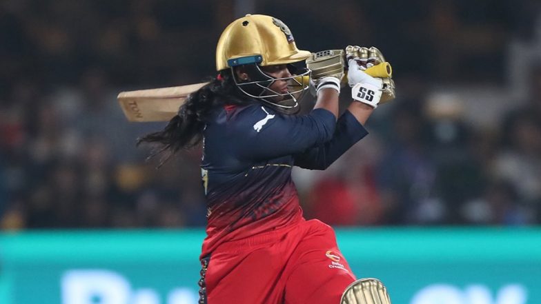 RCB-W vs UPW-W WPL 2024 Innings Update: Sabbhineni Meghana, Richa Ghosh's Half-Centuries Power Royal Challengers Bangalore to Competitive Score