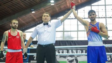 Sachin Siwach Wins Gold Medal in Men's 57Kg Event at Strandja Memorial Boxing Tournament 2024