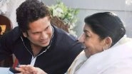 'Remembering Her Fondly' Sachin Tendulkar Pens Down Heartfelt Note on Lata Mangeshkar&rsquo;s 2nd Death Anniversary (See Post)