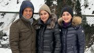'Hamara Pehla Snowfall in Pahalgam' Sachin Tendulkar, Wife Anjali and Daughter Sara Enjoy Snow in Kashmir; Master Blasters Shares Pics
