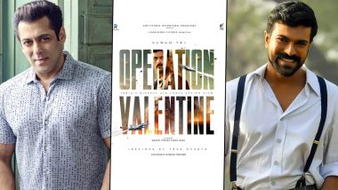 Operation Valentine: Salman Khan and Ram Charan To Launch Varun Tej-Manushi Chillar's Film Trailer On February 20 At THIS Time