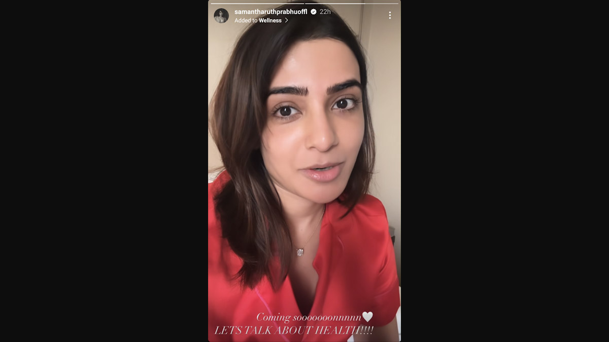 Samantha Ruth Prabhu Resumes Work After Year-Long Battle with Myositis;  Launches Health Podcast