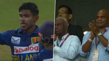Sanath Jayasuriya Applauds As Pathum Nissanka Scores Historic ODI Double Hundred, Breaks His 24-Year-Old Record During SL vs AFG 1st ODI 2024 (Watch Video)