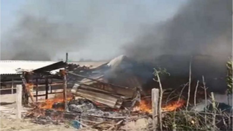 Fresh Tension Erupts in Sandeshkhali: Property of TMC Leader Sheikh Shahjahan’s Brother Burnt by Mob