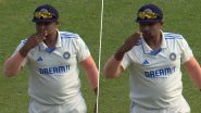 Sarfaraz Khan Blows Kiss Towards Fans in Ranchi After Taking Catch To Dismiss Tom Hartley During IND vs ENG 4th Test 2024, Video Goes Viral