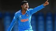 Saumy Pandey Becomes India's Highest Wicket-Taker in a Single Edition of ICC U19 World Cup, Achieves Feat During IND U19 vs AUS U19 Final