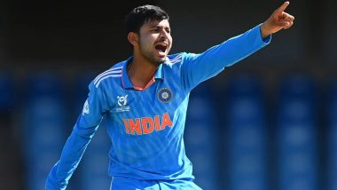 Saumy Pandey Becomes India's Highest Wicket-Taker in a Single Edition of ICC U19 World Cup, Achieves Feat During IND U19 vs AUS U19 Final