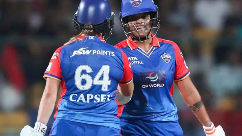 RCB-W vs DC-W WPL 2024 Innings Update: Shafali Verma, Alice Capsey, Jess Jonassen Power Delhi Capitals to 194/5