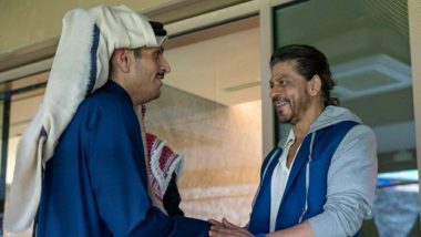 Shah Rukh Khan Meets Qatar Prime Minister at AFC Asian Cup 2023 Final in Doha (View Pics)