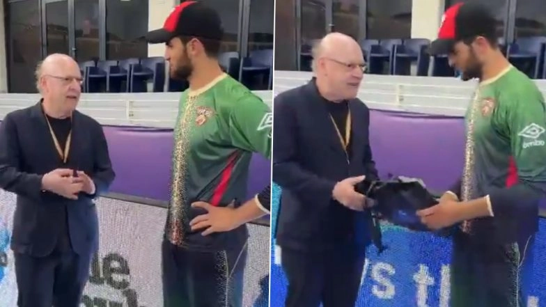 Shaheen Afridi Meets Manchester United Co-Owner Avram Glazer On Sidelines of ILT20 2024, Shares Video