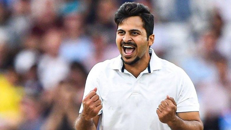 Shardul Thakur Takes Six-Wicket Haul As Mumbai Bowls Out Assam for 84 Runs in Ranji Trophy 2023–24 Match (Watch Video)