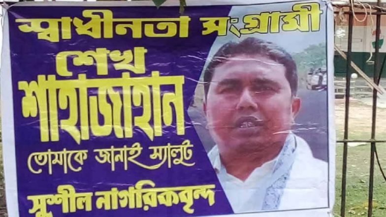 Sandeshkhali Violence: TMC Leader Sheikh Shahjahan Arrested by West Bengal Police, To Appear Before Basirhat Court Today