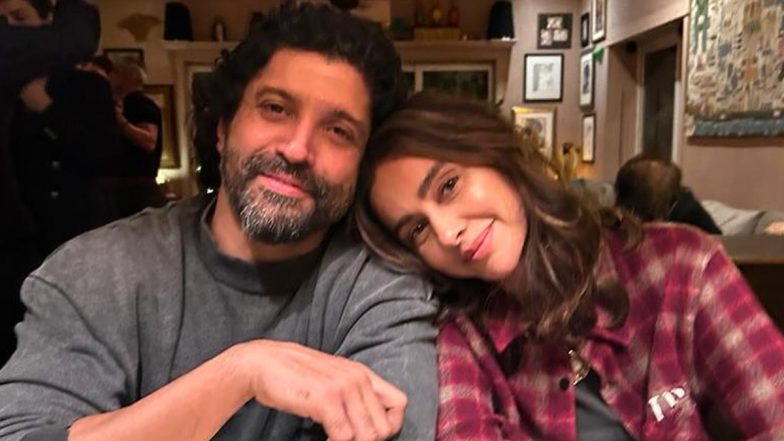 'I Love You' Shibani Dandekar Drops Romantic Post To Celebrate Wedding Anniversary With Hubby Farhan Akhtar (View Pic)