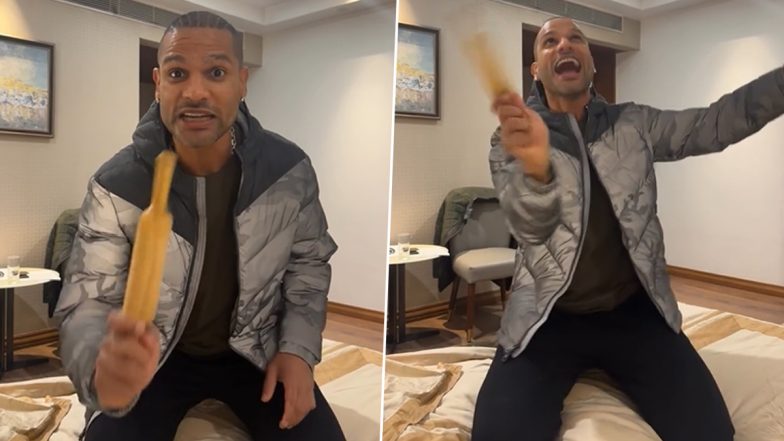 'Happy Belantine's Day' Shikhar Dhawan Posts Fun-Filled Instagram Reel on Valentine's Day 2024 (Watch Video)