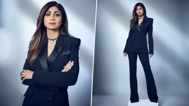 Shilpa Shetty Rocks the Boss Babe Look for Indian Police Force Web Series Promotions (See Pics)