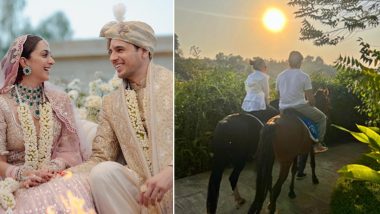 Sidharth Malhotra and Kiara Advani Wedding Anniversary: Yodha Actor Shares Unseen Pic With His ‘Love’ As They Celebrate One Year of Marital Bliss