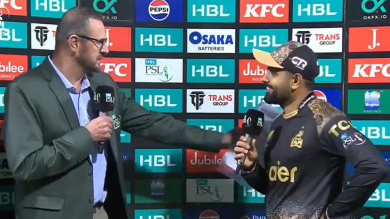 After Previously Criticising Babar Azam for Strike Rate, Commentator Simon Doull Praises Peshawar Zalmi Captain Following His 63-Ball 111 in PSL 2024 (Watch Video)