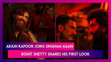 Singham Again: Rohit Shetty Shares Deadly First Look Of Arjun Kapoor As Villain