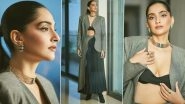 Sonam Kapoor Dazzles in a Chic Grey Suit and Skirt at the Artisan Jewellery Design Awards 2024, View Pics