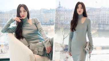 Song Hye-Kyo Looks Stunning In Her Fendi Outfit At The Brand's Store  Opening Event