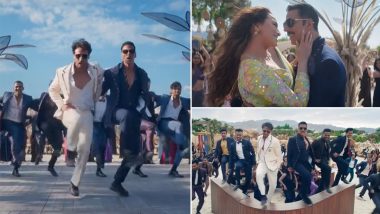 Bade Miyan Chote Miyan Song 'Mast Malang Jhoom': Akshay Kumar and Tiger Shroff Party Track Reminds Fans of Ram Charan and Jr NTR's 'Naatu Naatu' (Watch Video)
