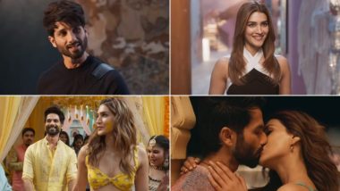 Teri Baaton Mein Aisa Uljha Jiya Song ‘Tum Se’ Teaser: Kriti Sanon, Shahid Kapoor Share a Passionate KISS in This Romantic Track, Set To Release on THIS DATE