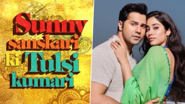 Sunny Sanskari Ki Tulsi Kumari: Varun Dhawan and Janhvi Kapoor to Star in Director Shashank Khaitan's Next (Watch Announcement Video)
