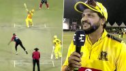 Suresh Raina Rolls Back the Clock, Hits Three Sixes During VVIP Uttar Pradesh vs Red Carpet Delhi IVPL 2024 Match (Watch Video)