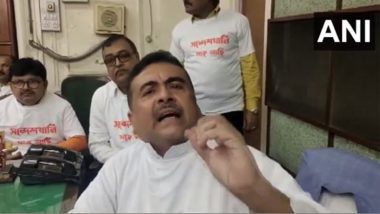 West Bengal Violence: Six BJP MLAs, Including Suvendu Adhikari Suspended From Assembly Over Sandeshkhali Riots Issue (Watch Videos)