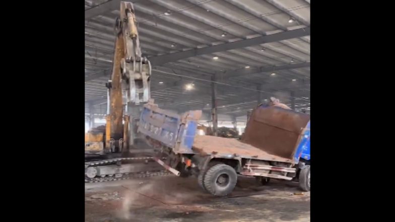‘Hurts To See Them So Mercilessly Torn Apart’: Anand Mahindra on Video of Dismantling Truck (See Post)