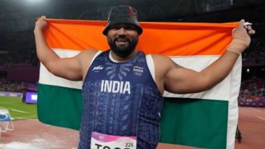 Tajinderpal Singh Toor Wins Gold Medal in Shotput Event at Asian Indoor Athletics Championships 2024